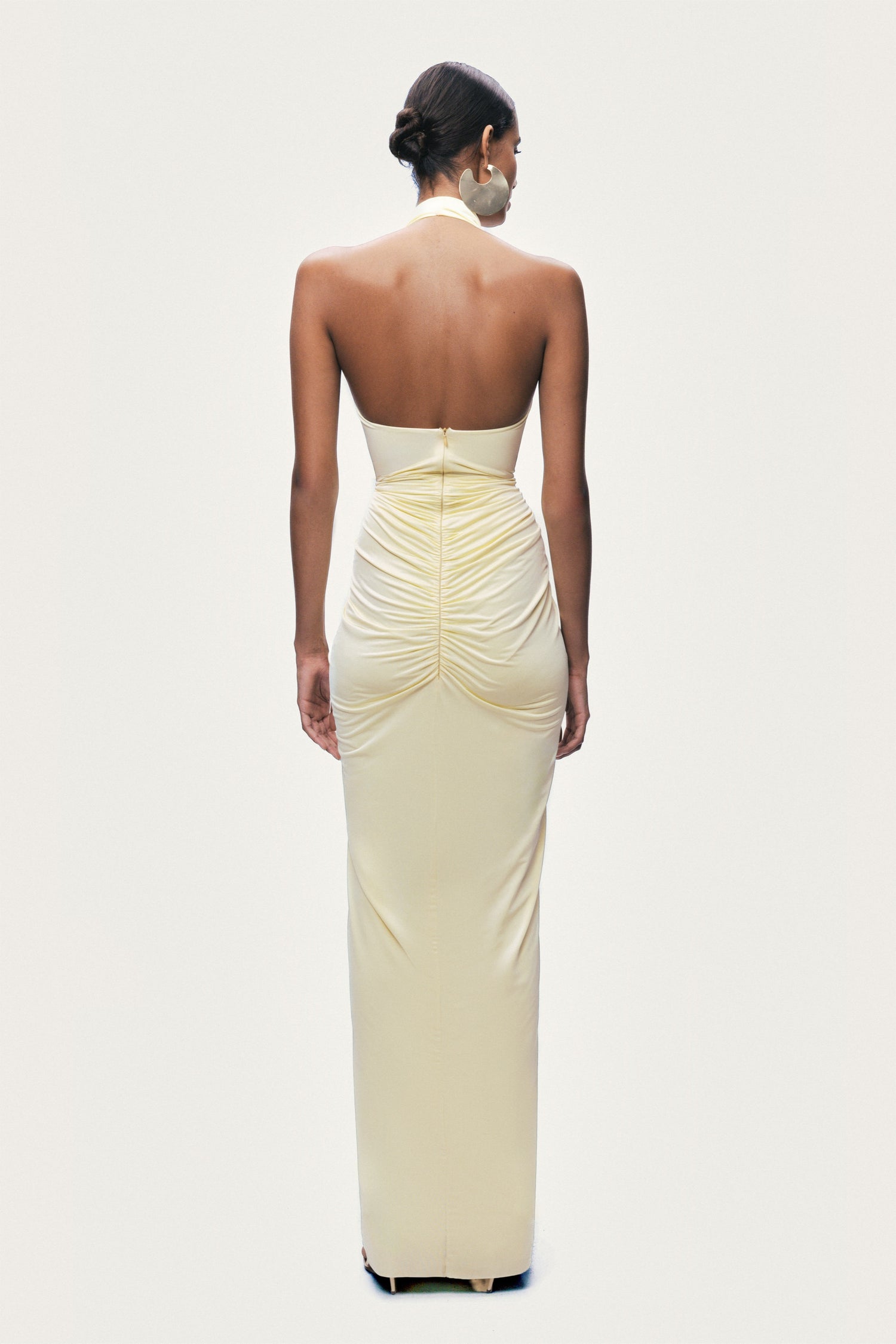Cut-Out Embellished Maxi Dress