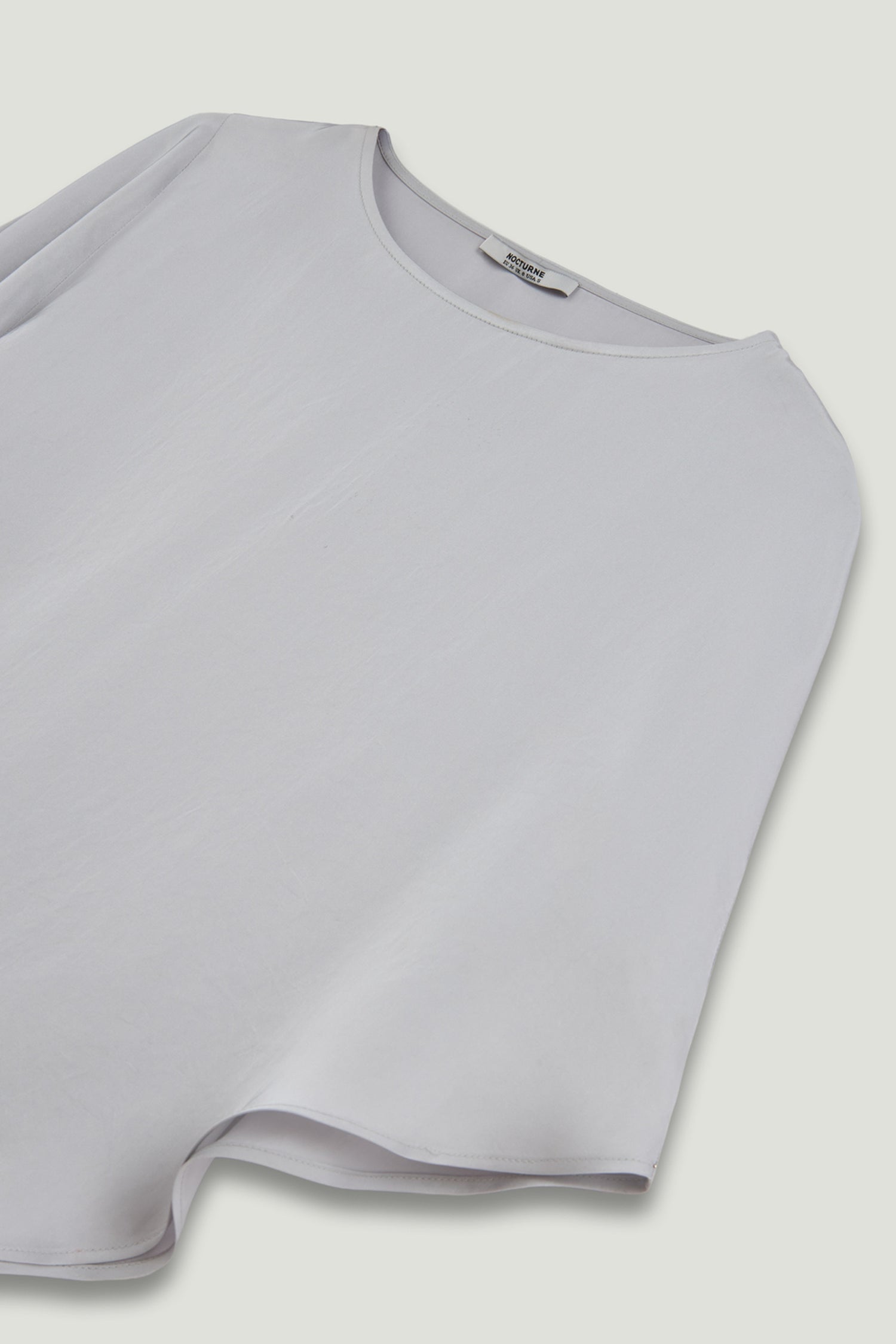 Asymmetric-Detail Blouse