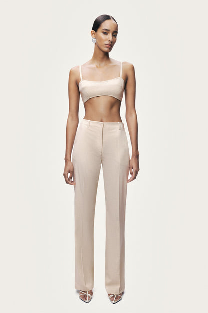 Straight-Leg Trousers