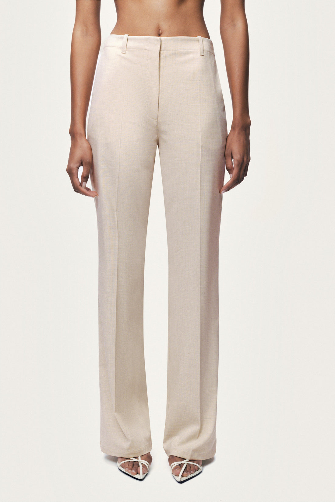 Straight-Leg Trousers