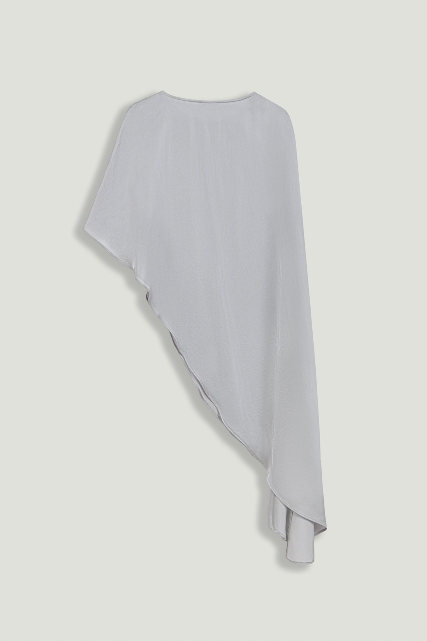 Asymmetric-Detail Blouse