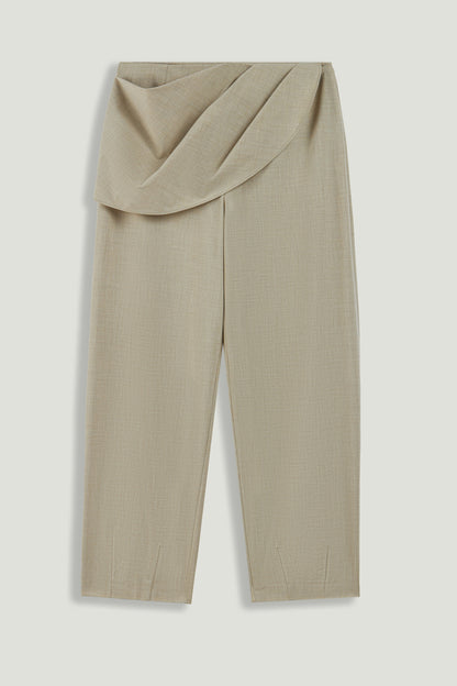 Waist-Panel Trousers
