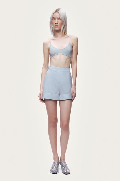 High-Waist Mini Shorts