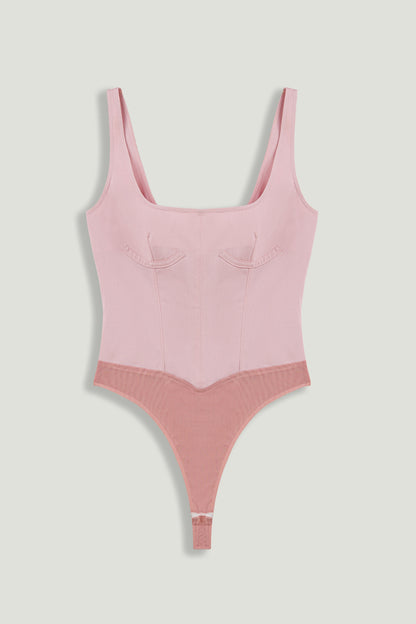 Boned Detail Bodysuit