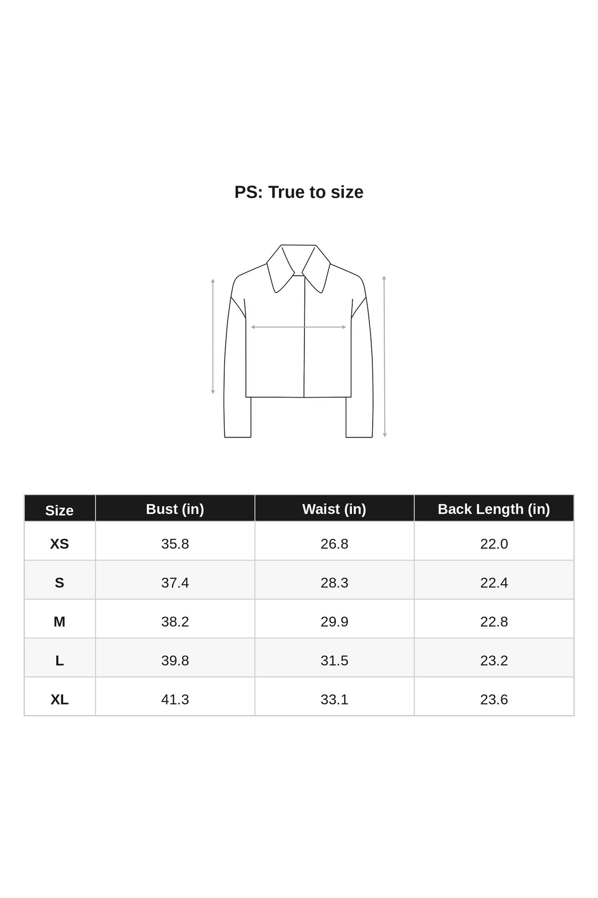 N27KN5410 size chart