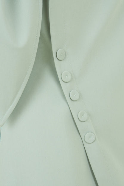 Shoulder-Tie Blouse