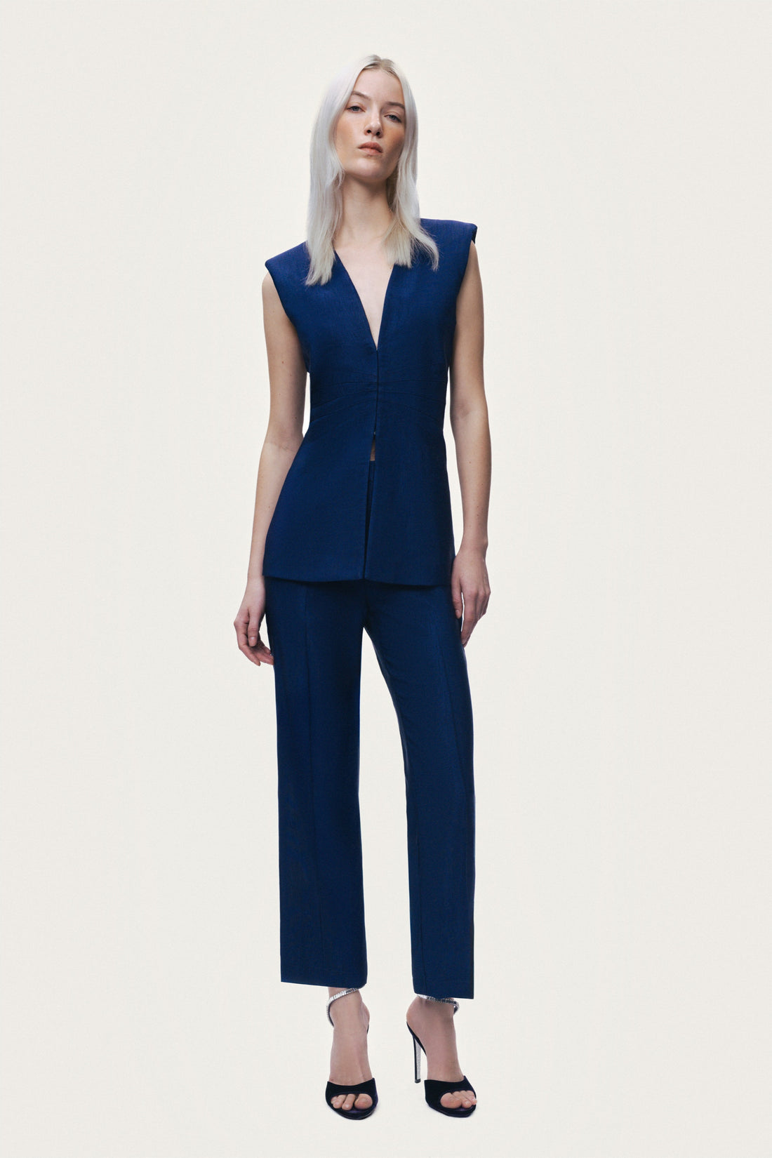 Straight-Leg Trousers