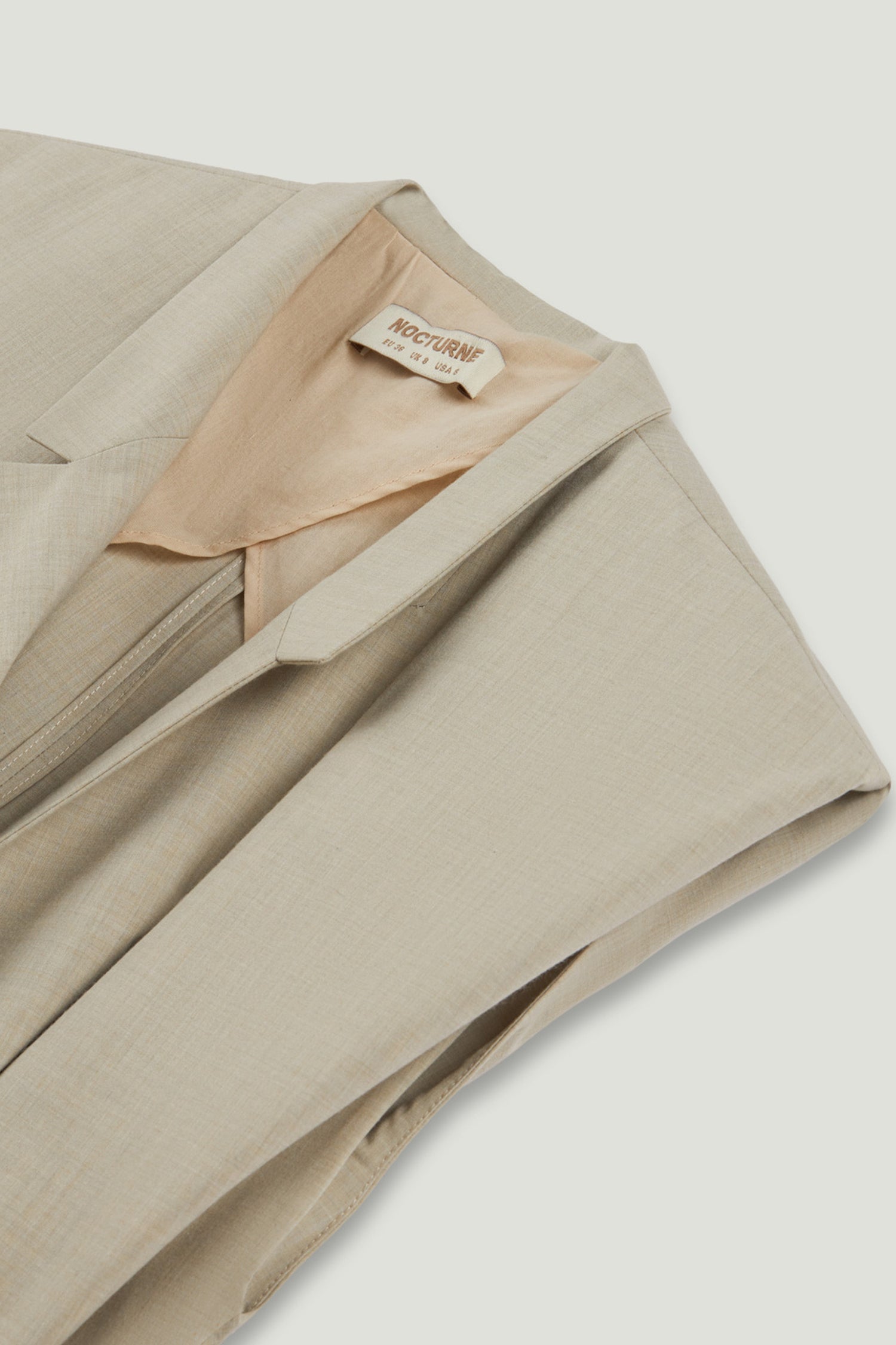 Belted Double-Breasted Vest