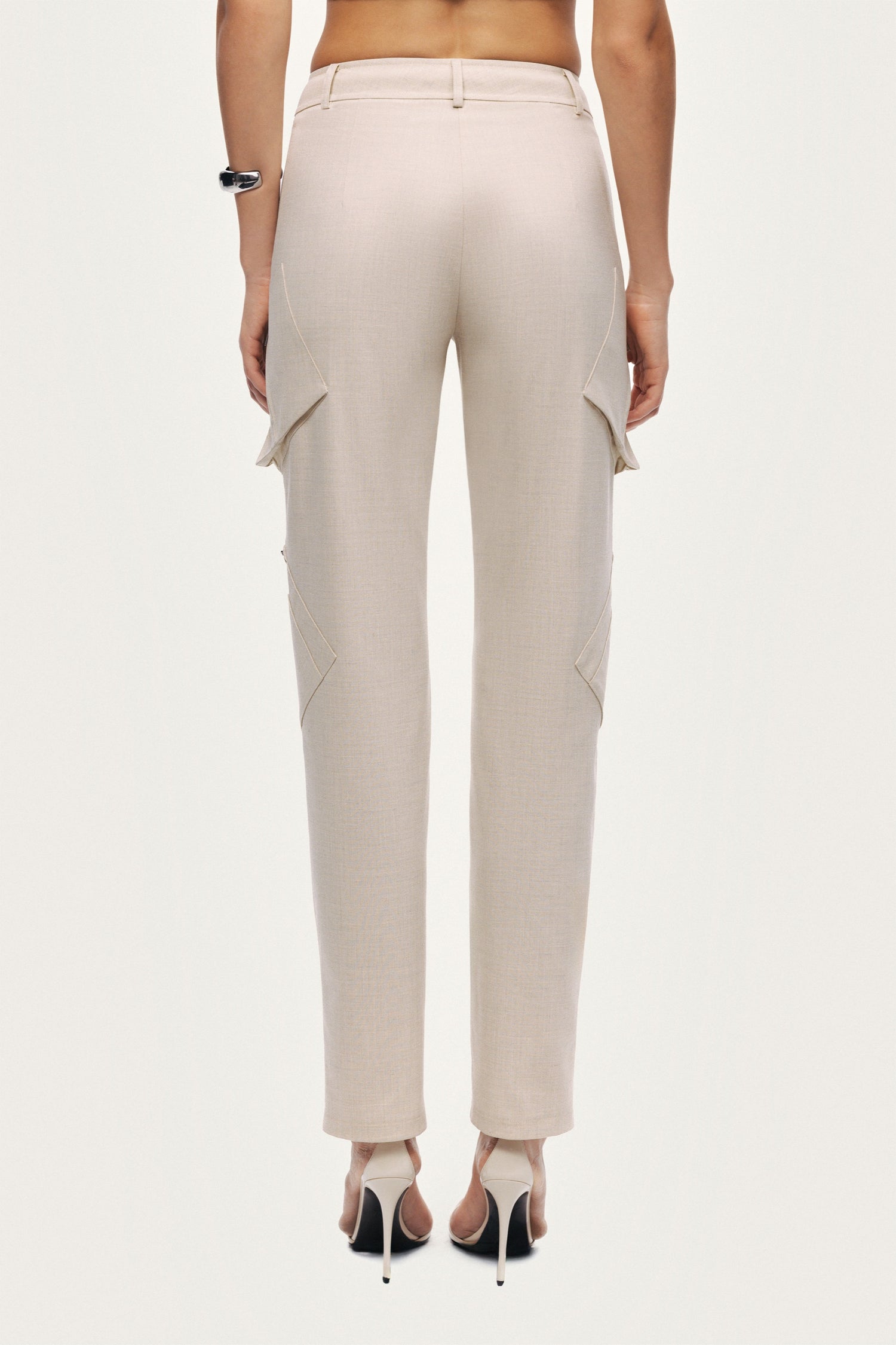 Pocket Detail Trousers