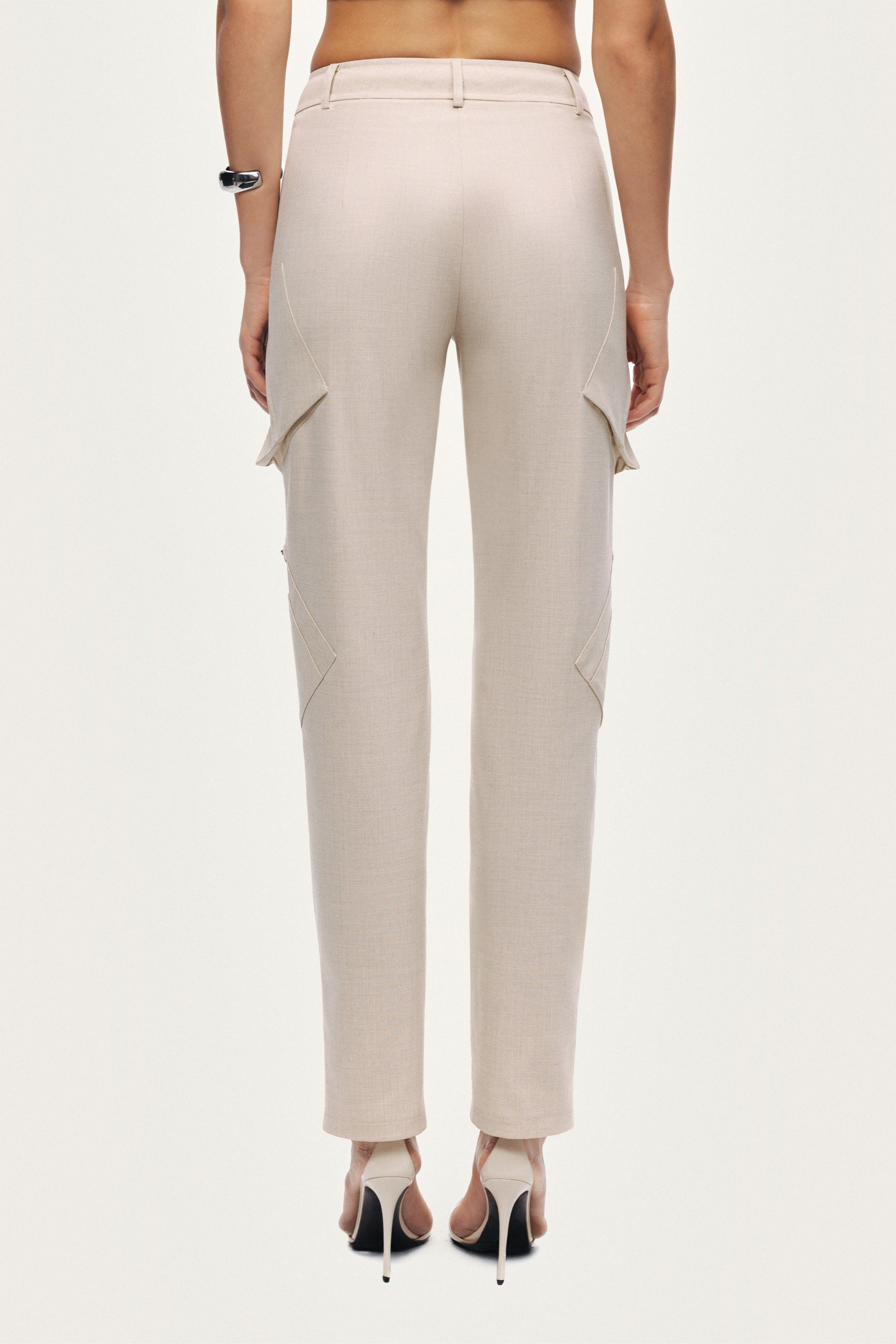 Pocket Detail Trousers