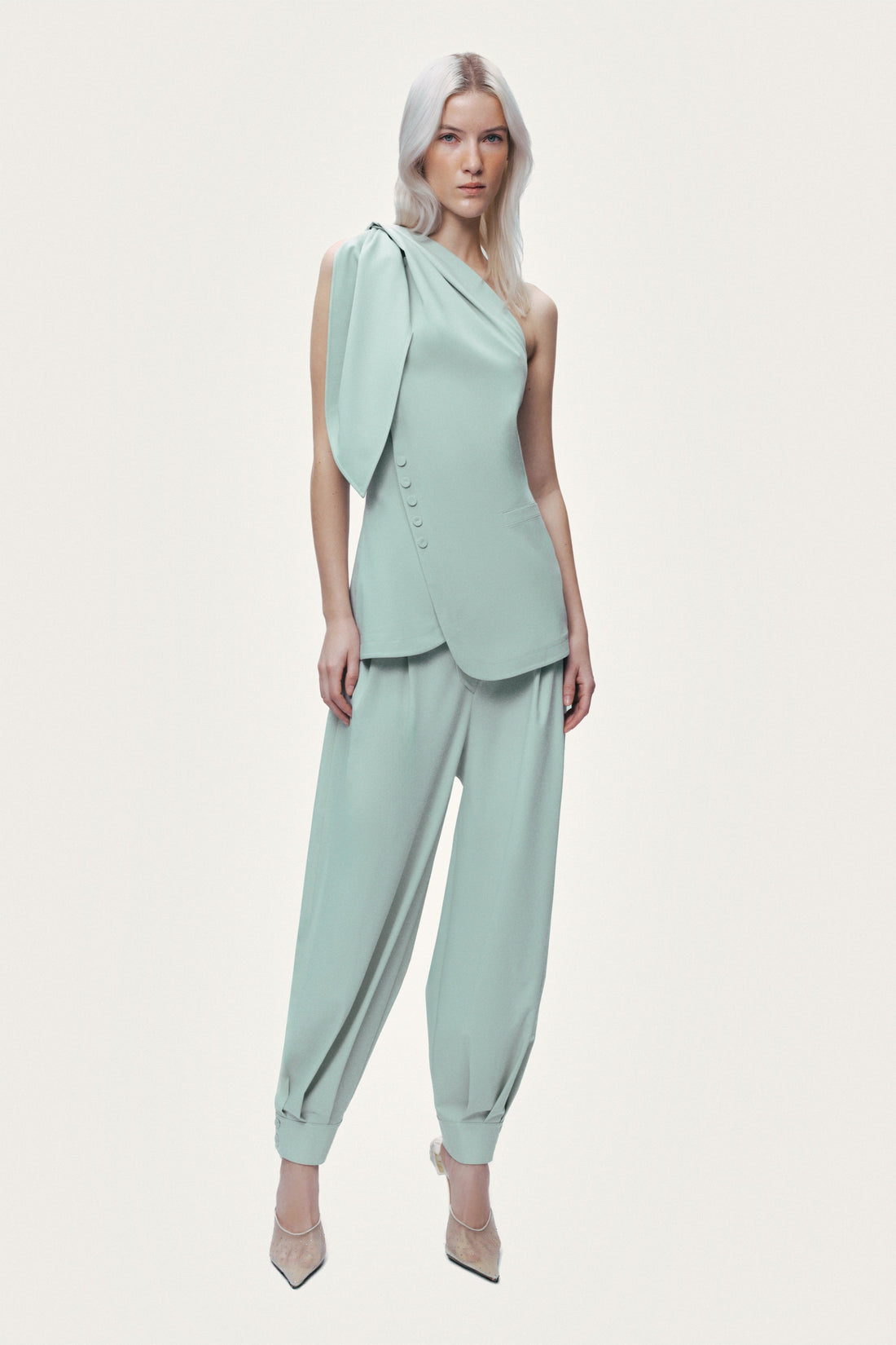 Draped Harem Trousers
