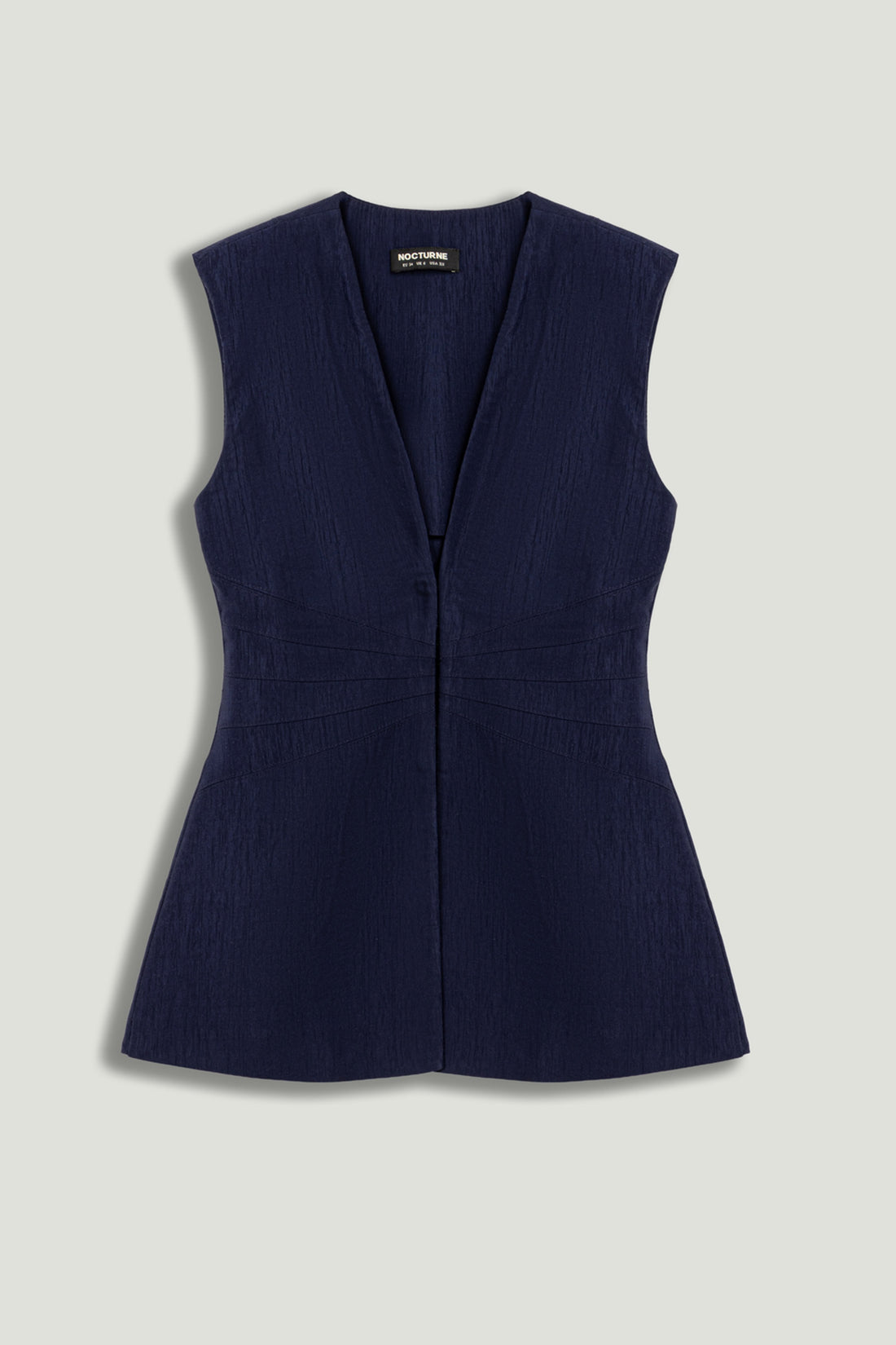 Padded V-Neck Vest