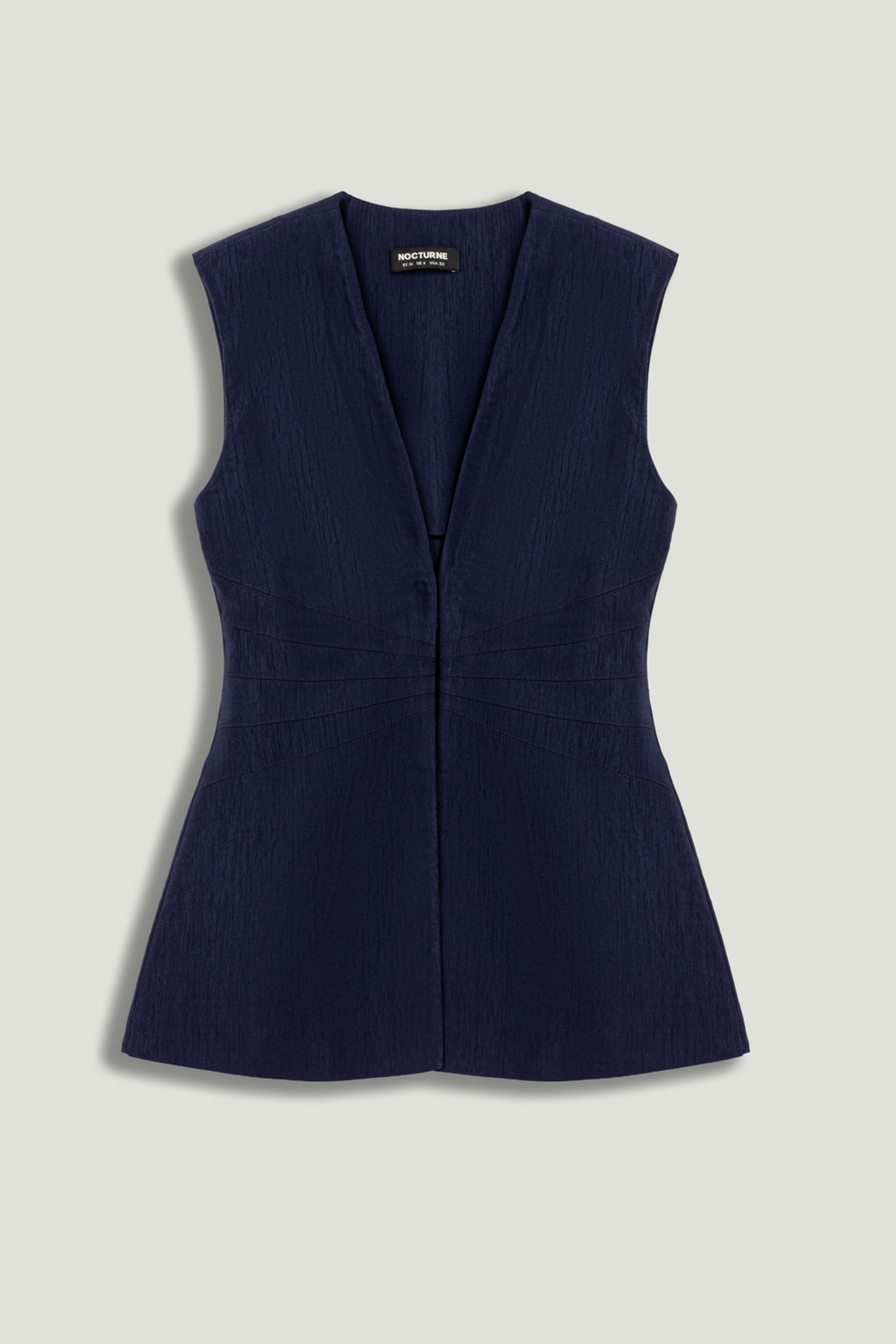 Padded V-Neck Vest