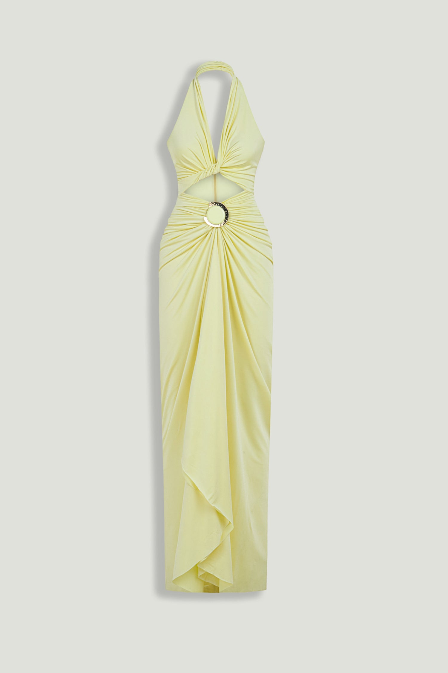 Cut-Out Embellished Maxi Dress