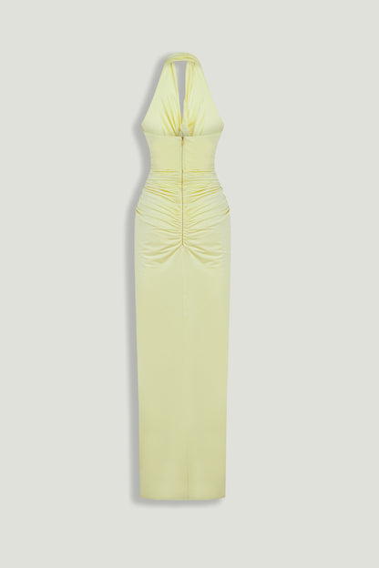 Cut-Out Embellished Maxi Dress