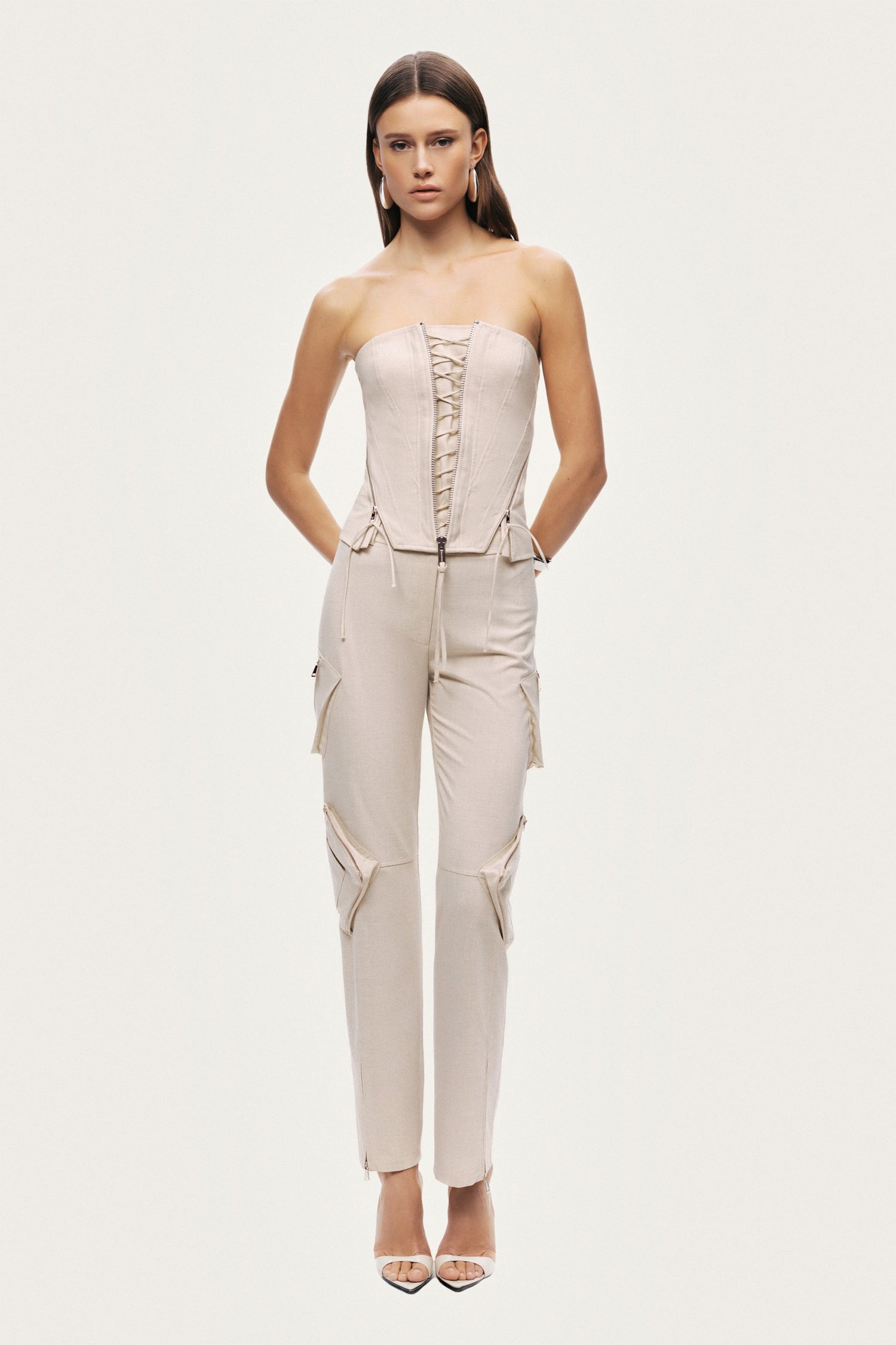 Pocket Detail Trousers
