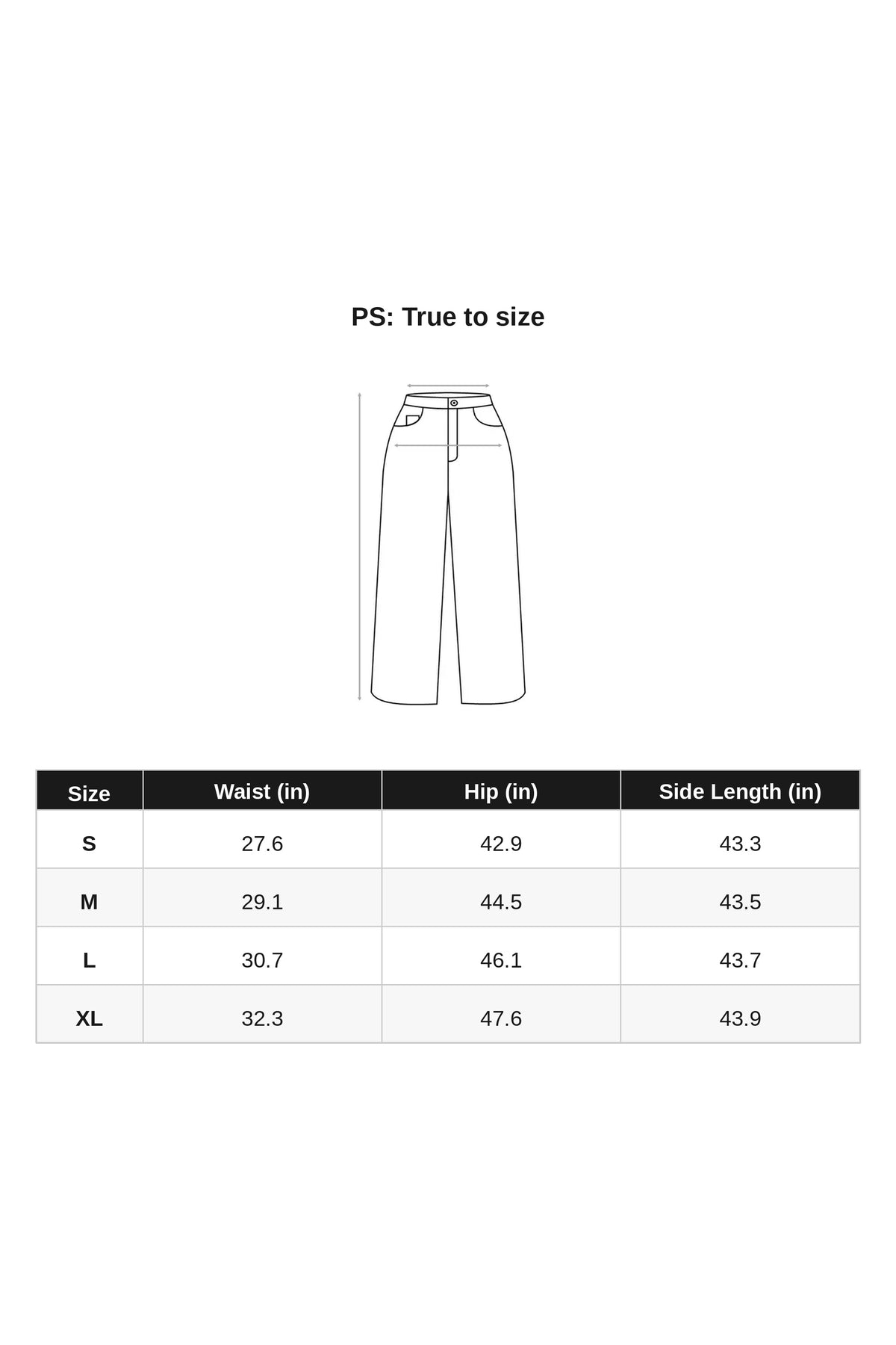 N27KN3551 size chart