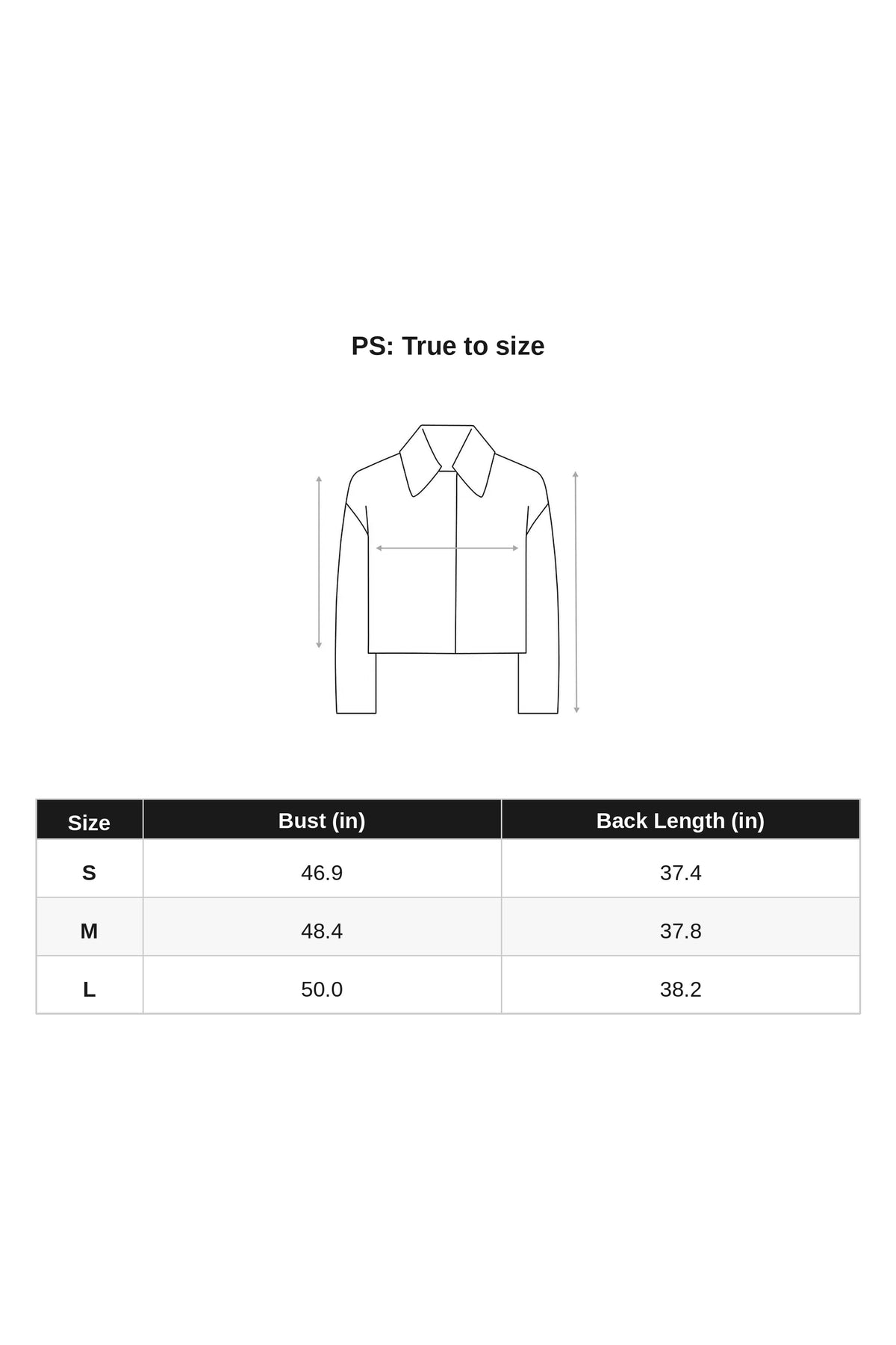 N27KN11157 size chart