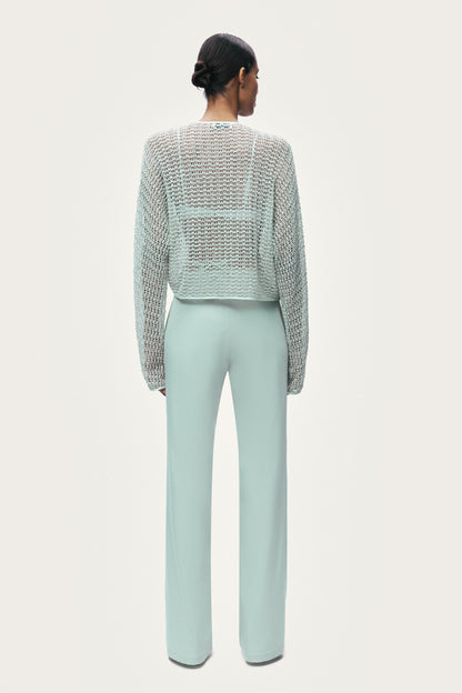 Straight-Leg Trousers