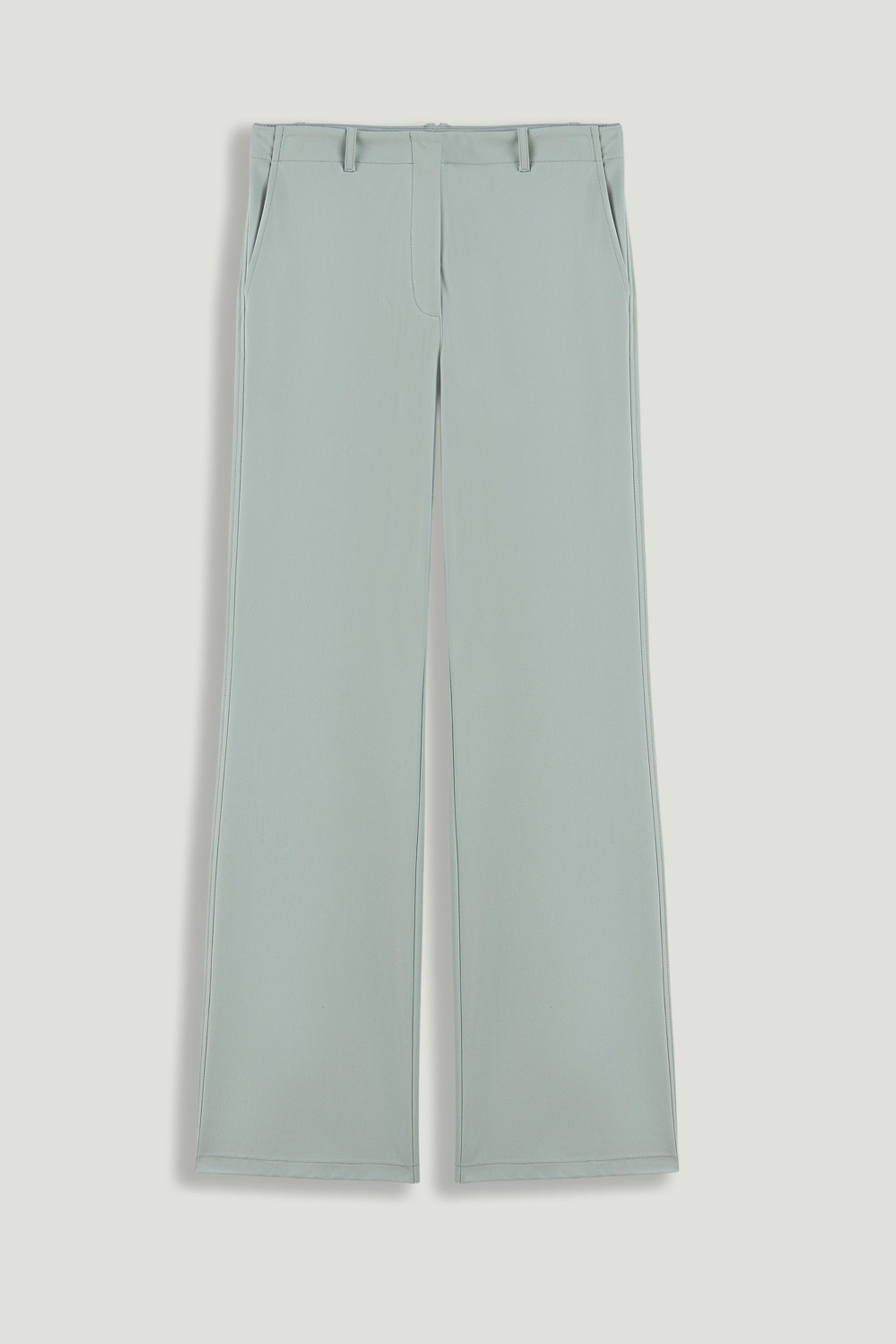 Straight-Leg Trousers