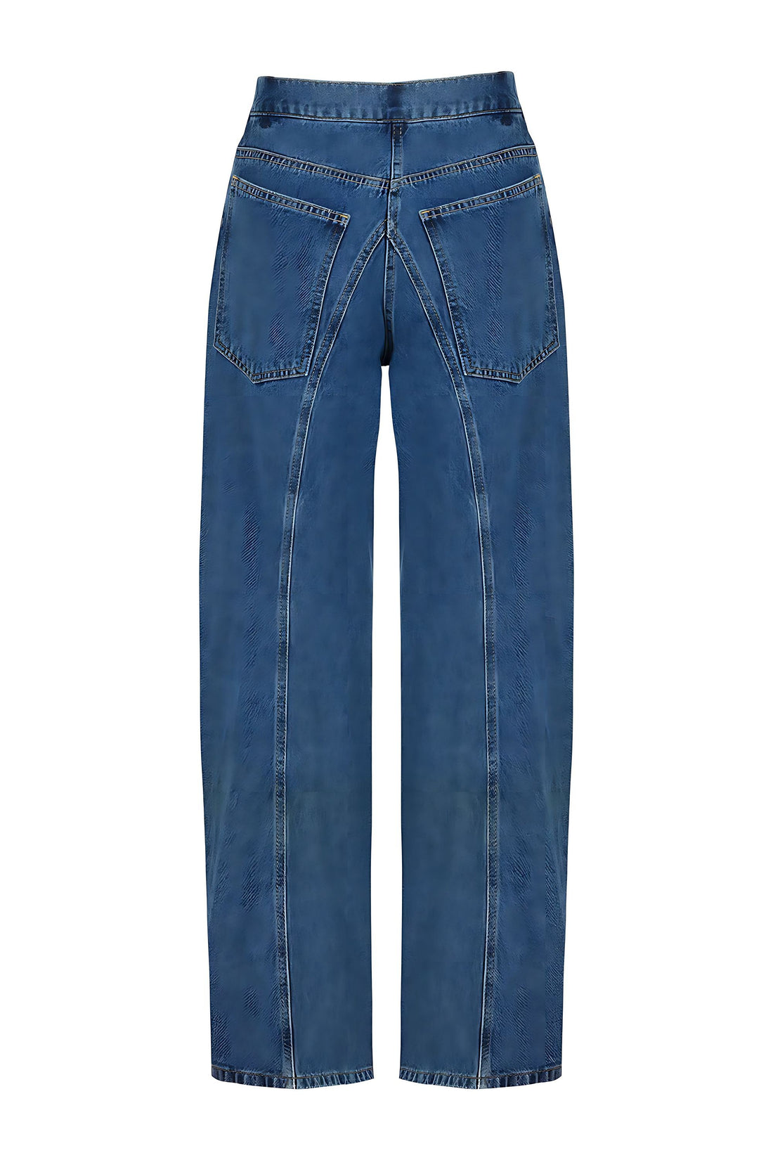 Front Handle Balloon Jeans