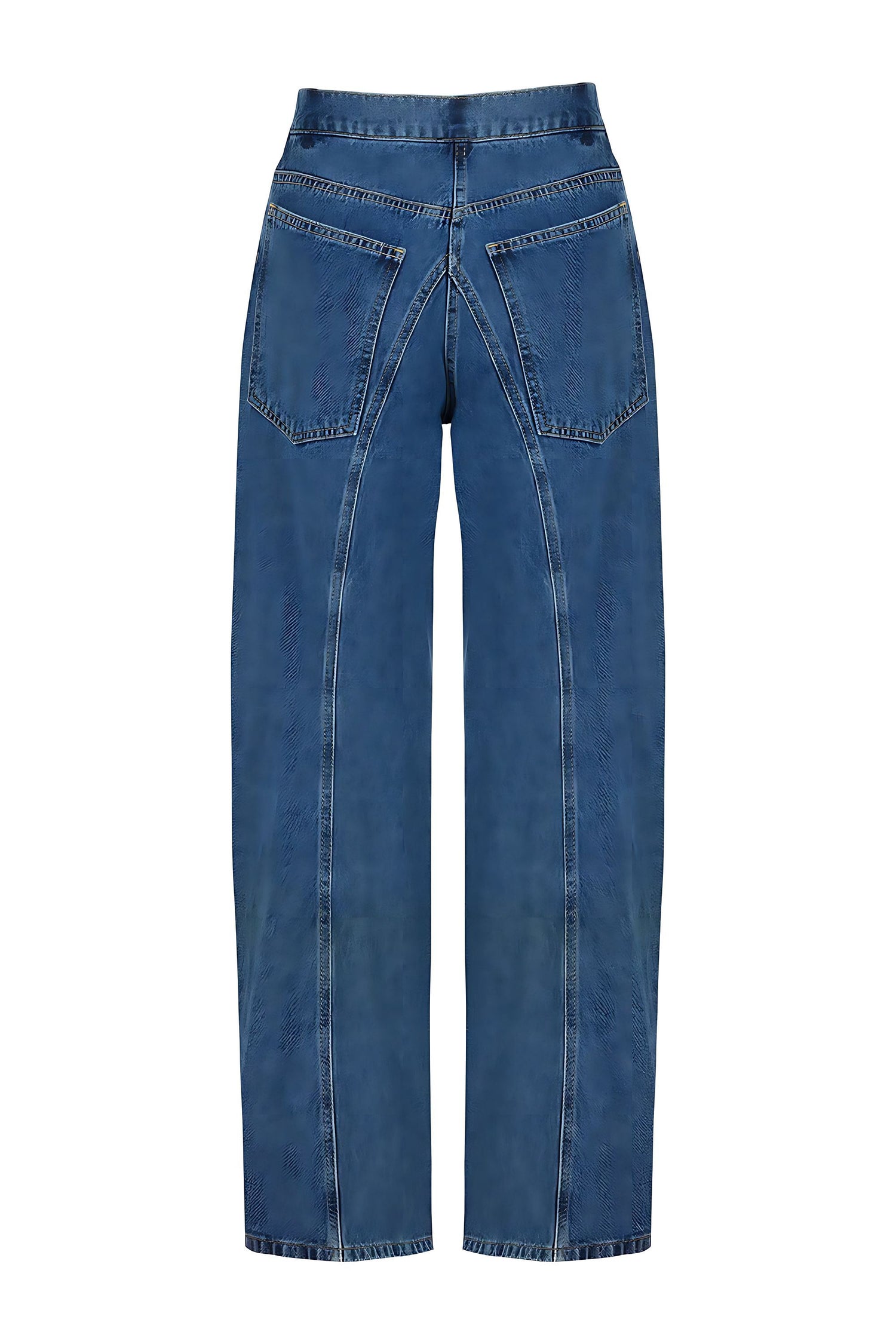 Front Handle Balloon Jeans