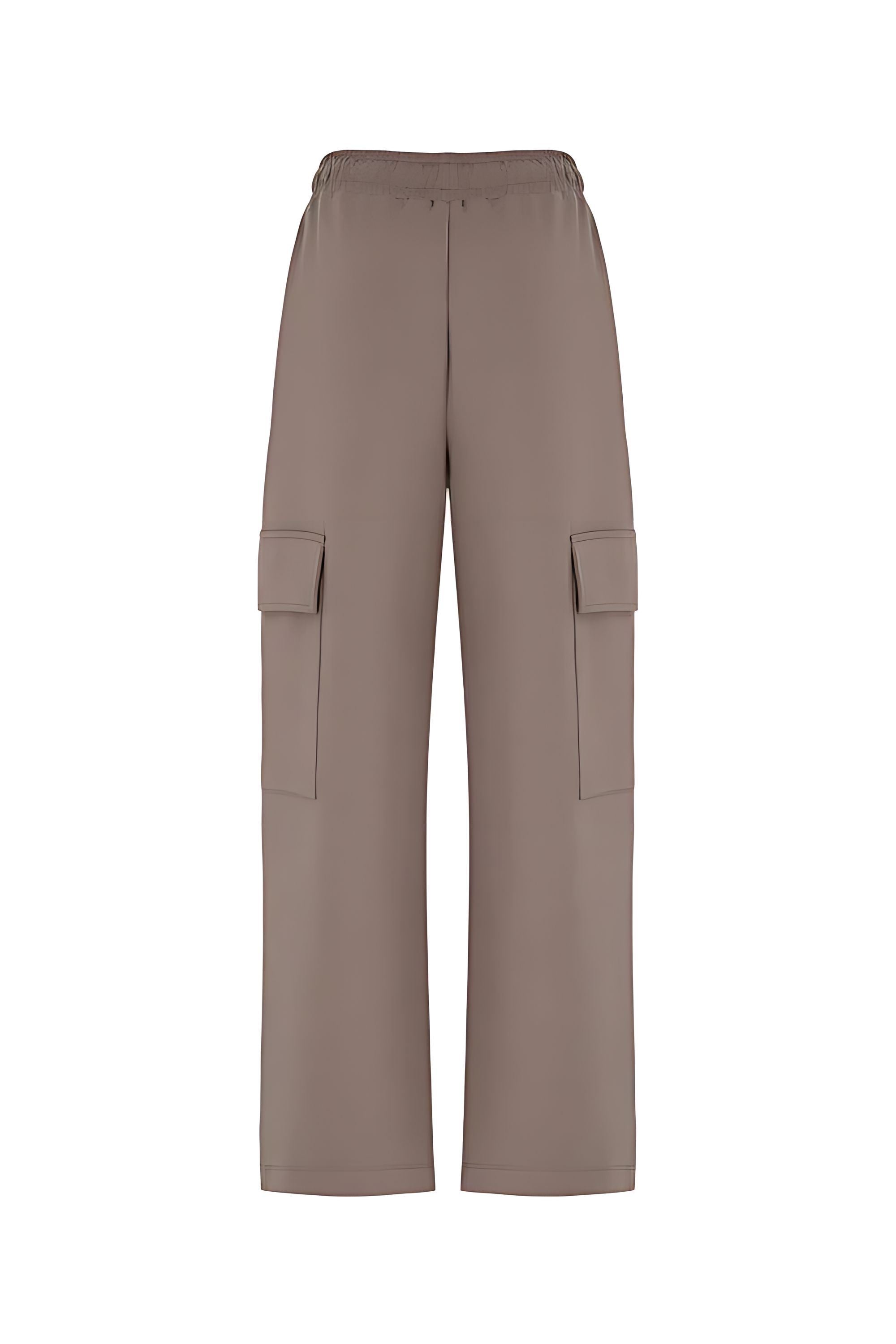 Elastic Waist Cargo Pants