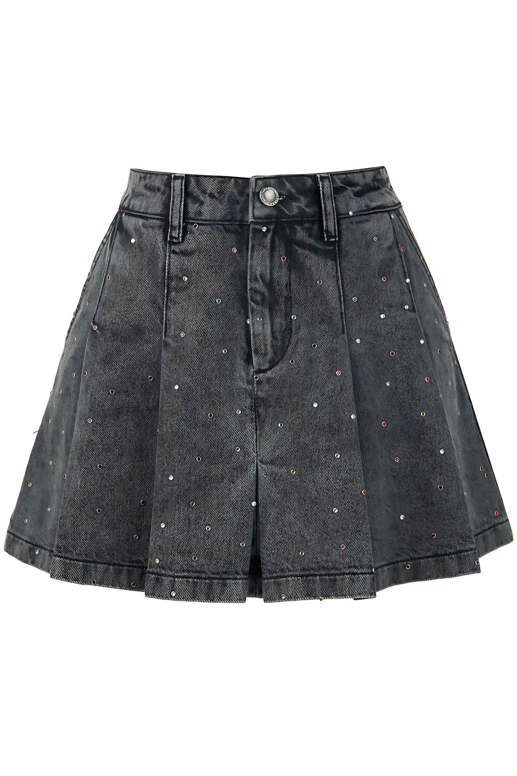 Pleated Mini Skirt