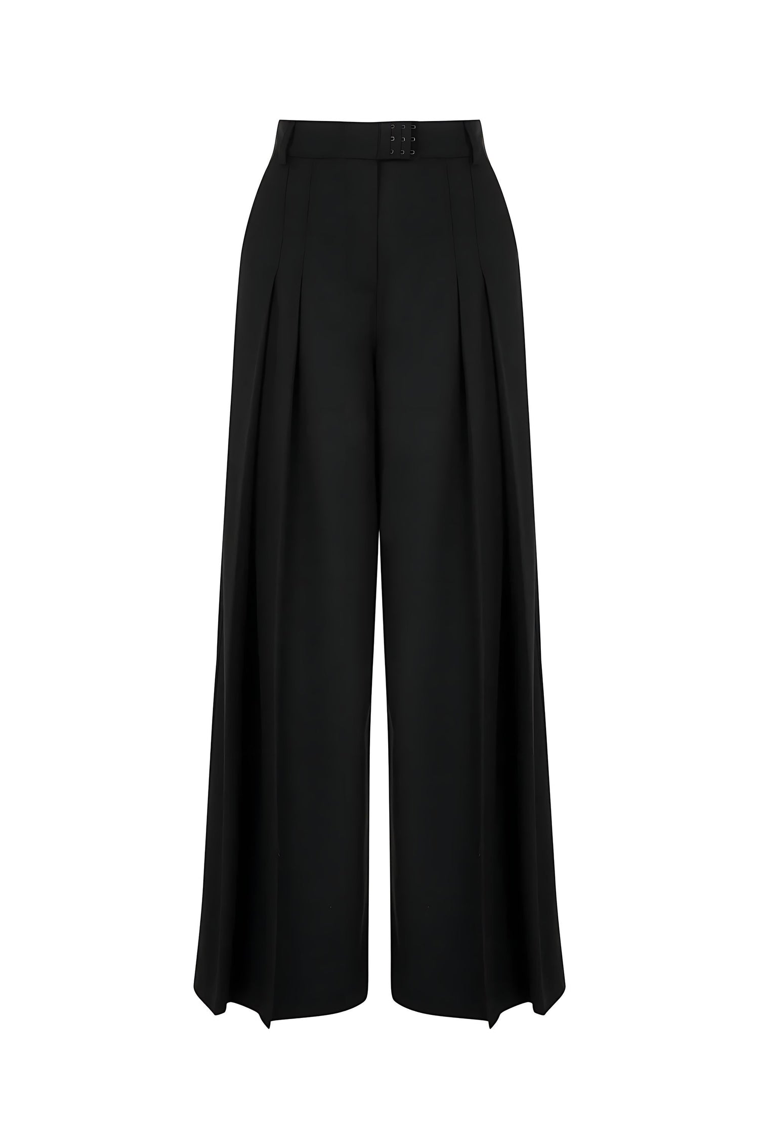 Pleated High-Waisted Pants