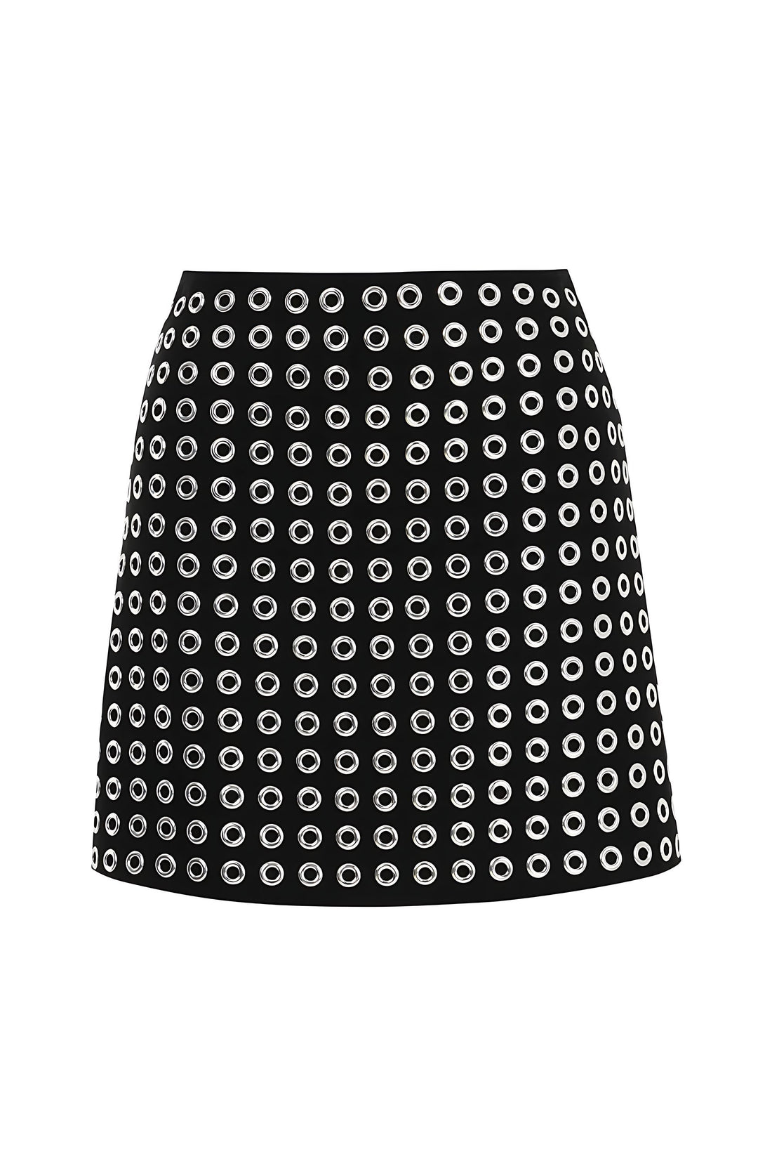 Eyelet Detailed Mini Skirt