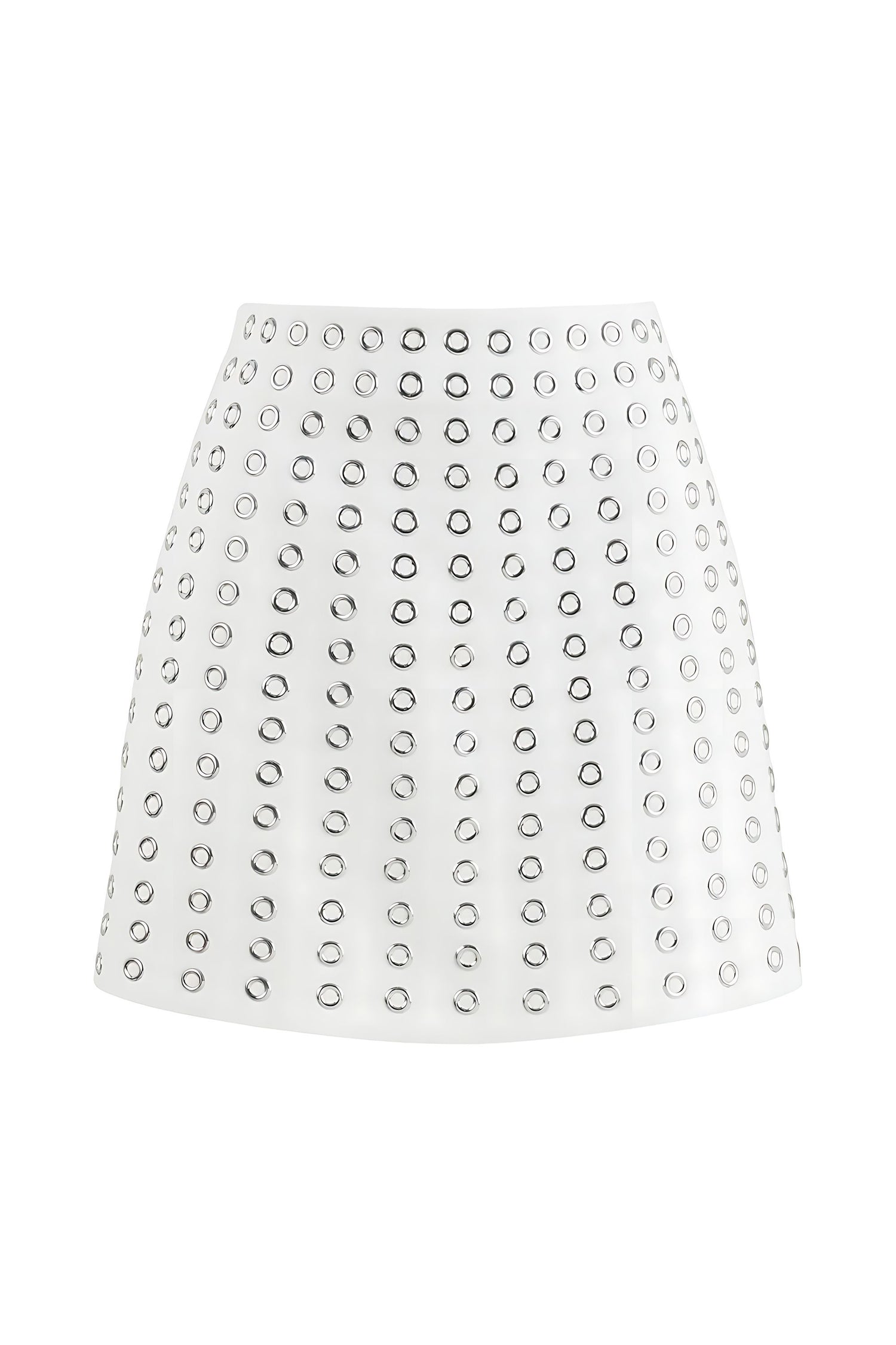 Eyelet Detailed Mini Skirt